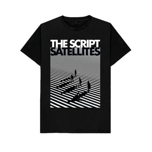 The Script Album Dateback Black Tee