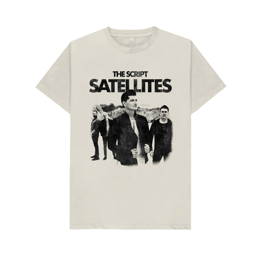 The Script Photo Dateback Off White Tee