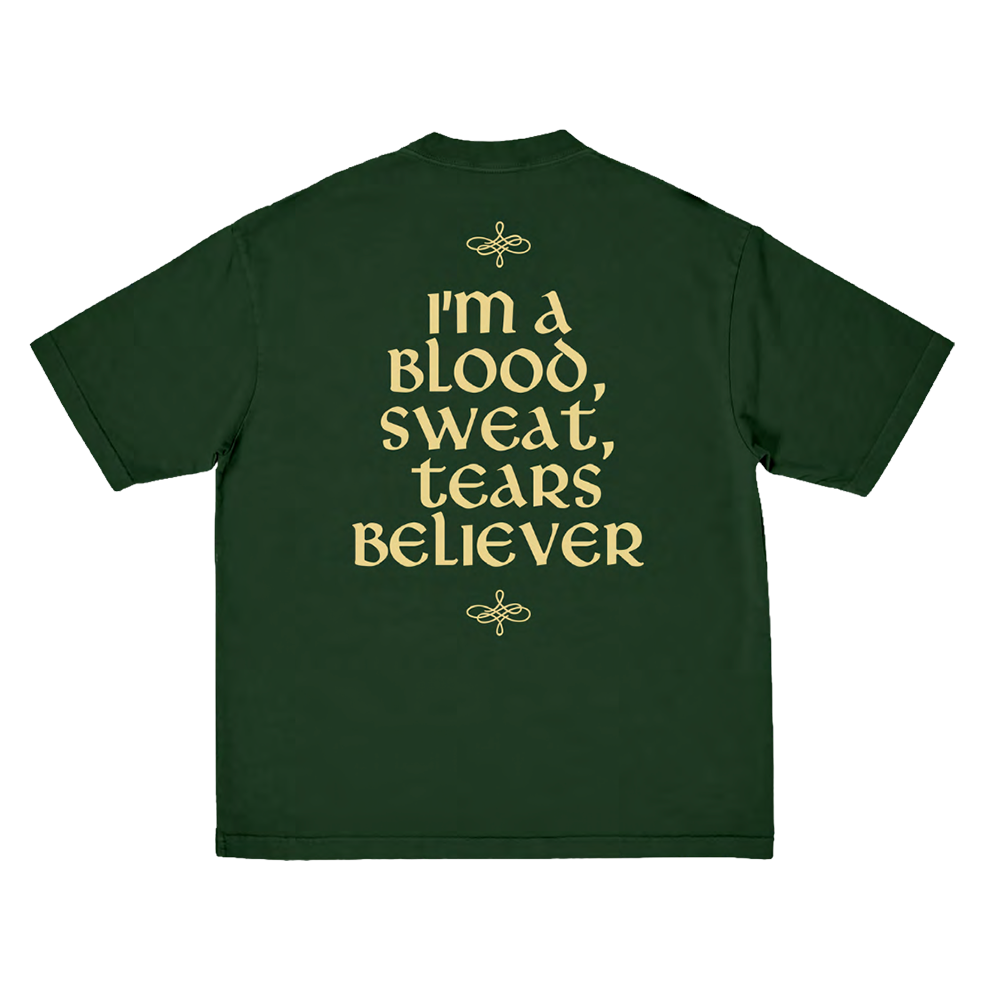 Believer Green Tee