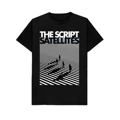 The Script Album Dateback Black Tee