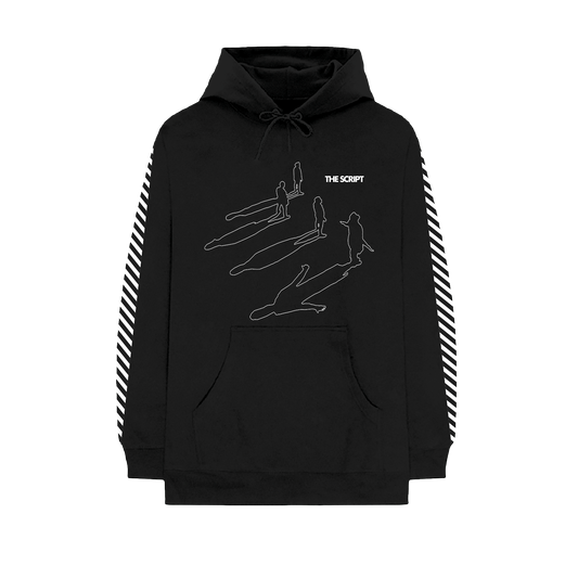 The Script Silhouette Black Hoodie